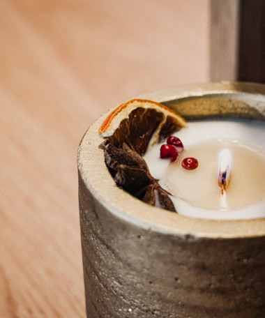 Bougie parfumée Douce Nuit - 40 h