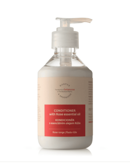 après shampoing à la rose