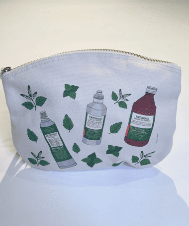 Pochette zippée Patchouli