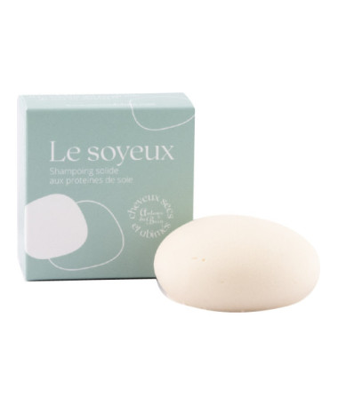 Shampoing solide aux protéines de soie - Le soyeux
