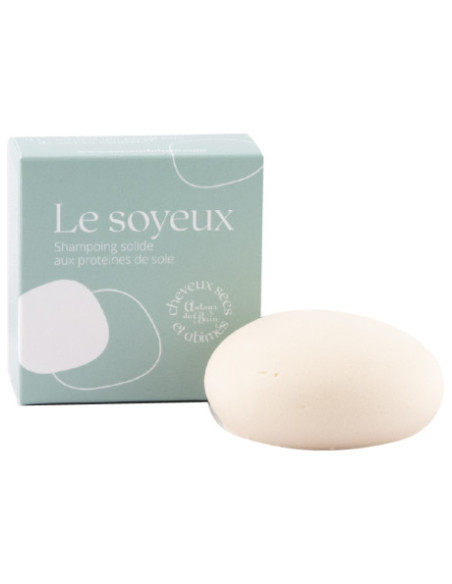 Shampoing solide aux protéines de soie - Le soyeux