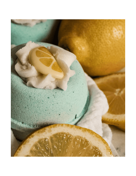 bombe de bain citron