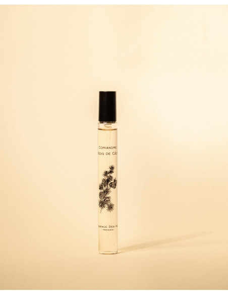 Eau de parfum Coriandre et Bois de cèdre 10ml