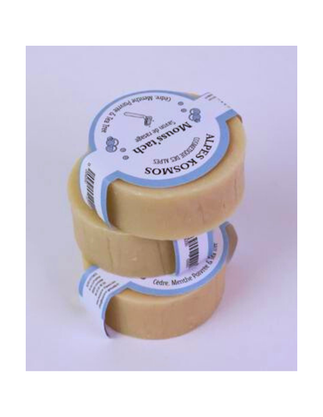 savons à barbe empilés