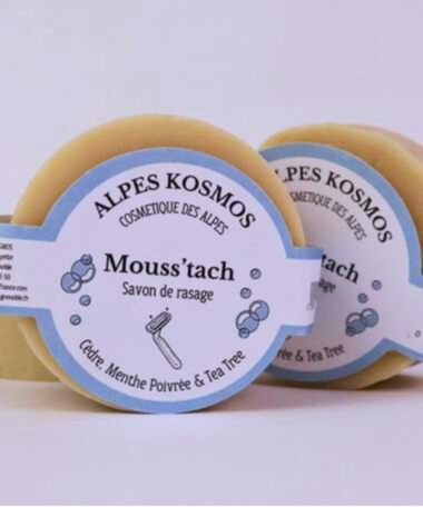 savons à barbe empilés