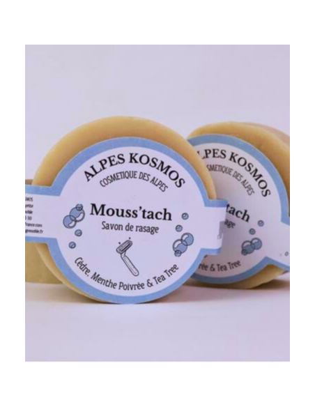 savons à barbe empilés