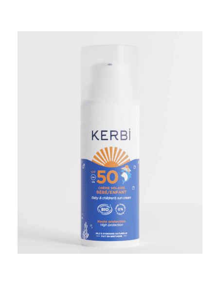 Crème solaire bébé visage et corps SPF 50 - 50 g
