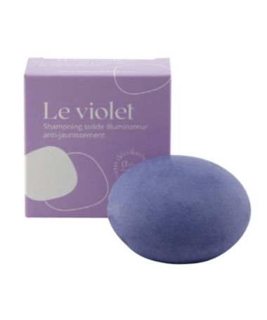 Shampoing solide le violet