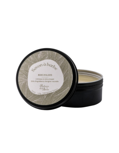 Savon rasage bois d'Aloes