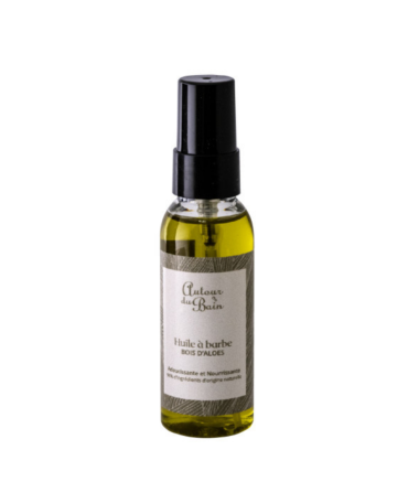 Huile de rasage bois d'Aloes