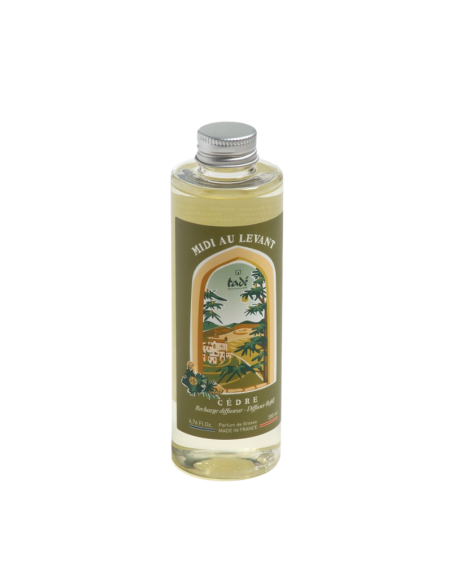 Recharge diffuseur parfum bois de cèdre - Midi au Levant 200ml