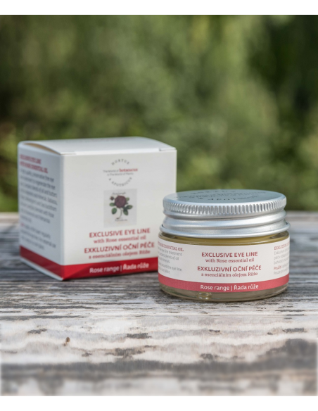 Contour des yeux à la rose